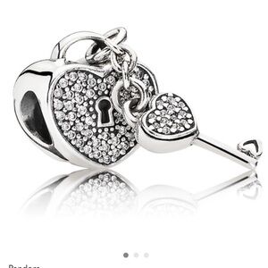 Pandora Lock of Love Charm